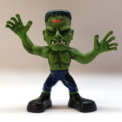 Stretch Screamers Frankenstein Toy Quest 23,5cm - Top Zustand - Sound & Gehirn