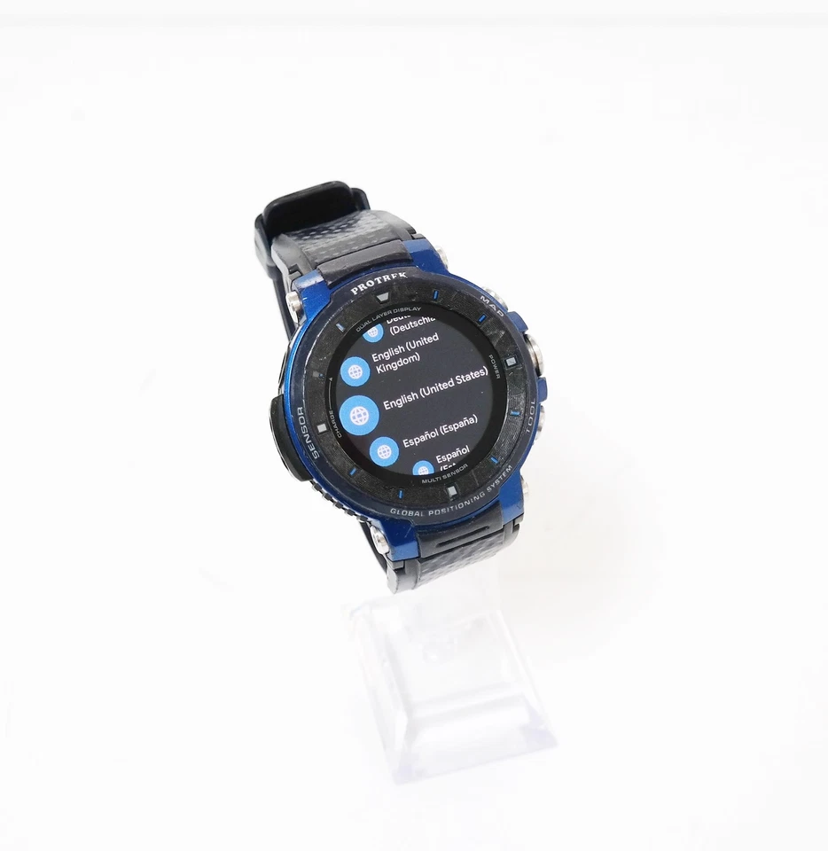 Casio PRO TREK WSD-F30 Smart Outdoor GPS Watch Blue - Image 2 of 4