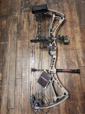NEW Bowtech Solution LS Ready-to-Hunt Package CBE Sight/Quiver/Stabilizer  ...