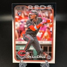 2024 Topps Series 1 Elly De La Cruz Rookie #141 Cincinnati Reds