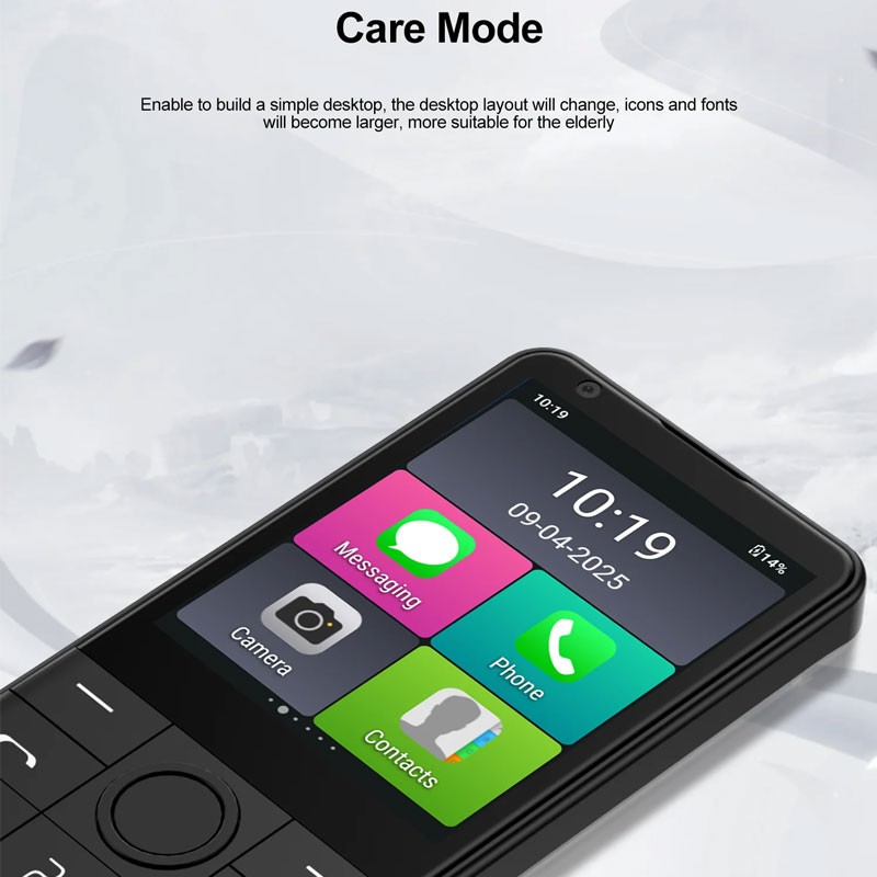 DOOV R77 PRO Ultra Slim Android 14 Smartphone Cell Phone Keyboard