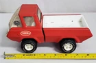 R-981 VINTAGE 1970'S TONKA MINI RED PRESSED STEEL PICKUP TRUCK!