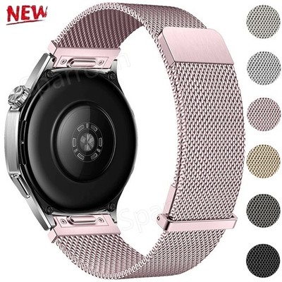 22mm Smartwatch Milanese Magnet Loop Armband Uhrenarmband Metallband Ersatzband