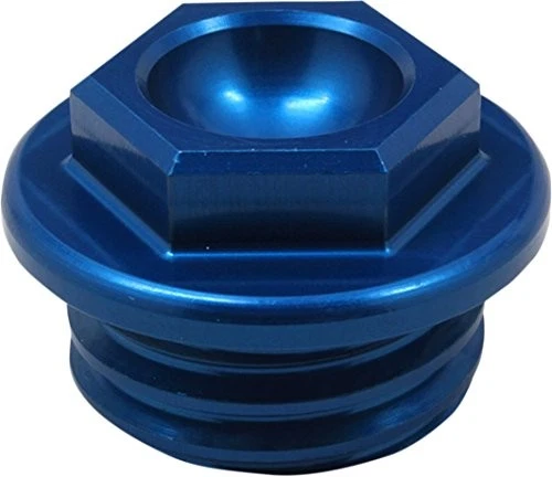 Works Connection Oil Filler Plug - Blue 24-030 - Изображение 2 из 3