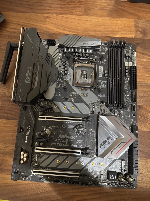 ASRock Fatal1ty Z370 Gaming Motherboard Only ITX/AC Socket 1151  Intel Mount.