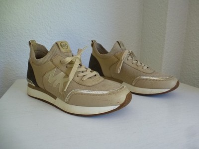 MICHAEL KORS Sneaker Schuhe JENKINS KNIT TRAINER, 49F1JNFS2D-KHAKI MULTI Gr.38