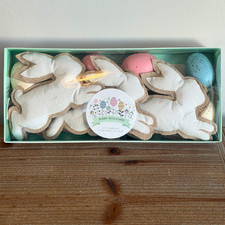 Bunny Boulevard EASTER BUNNY  EGG 6 Foot Garland Spring Easter Decor NWT