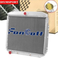 4row Aluminum Radiator For 1953 1954 1955 1956 Ford F100 F250 F350 4.2l 3.9l At