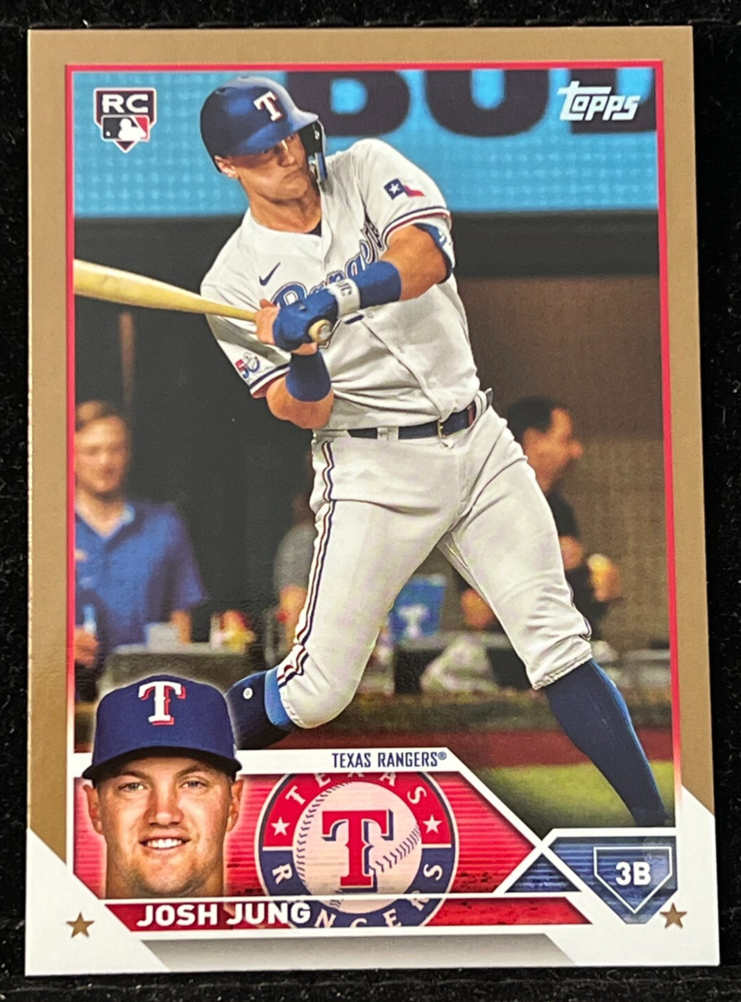 🔥2023 Topps Series 2 Gold /2023 #529 Josh Jung RC Texas Rangers🔥