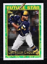 2024 Topps Transcendent Collection VIP Party /100 Jackson Chourio #JC-94F RC