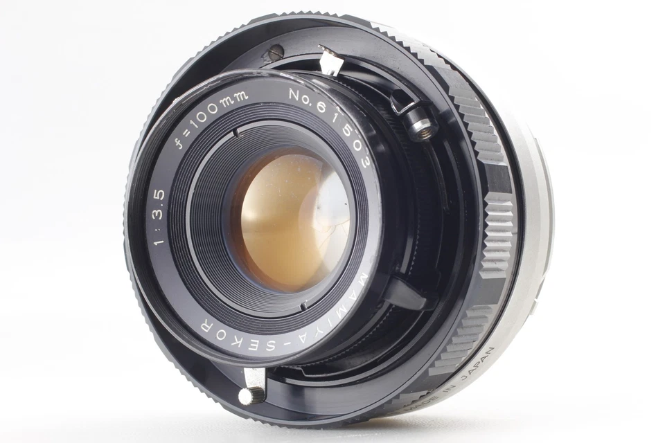 [Exc+4] Mamiya Universal Press Film Camera Sekor 100mm f/3.5 6x9 Back From JAPAN - Image 2 of 4