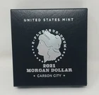 2021 Carson City Morgan Silver Dollar OGP/COA #21801