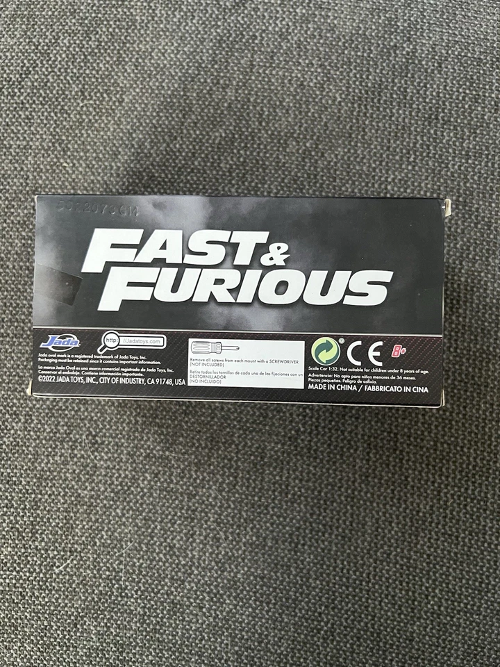 Slap jack’s Toyota Supra Fast And Furious Jada 1:32 Die Cast  - Immagine 2 di 4