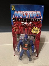 Mattel WEBSTOR Masters of the Universe Origins 2021 NIB Unpunched
