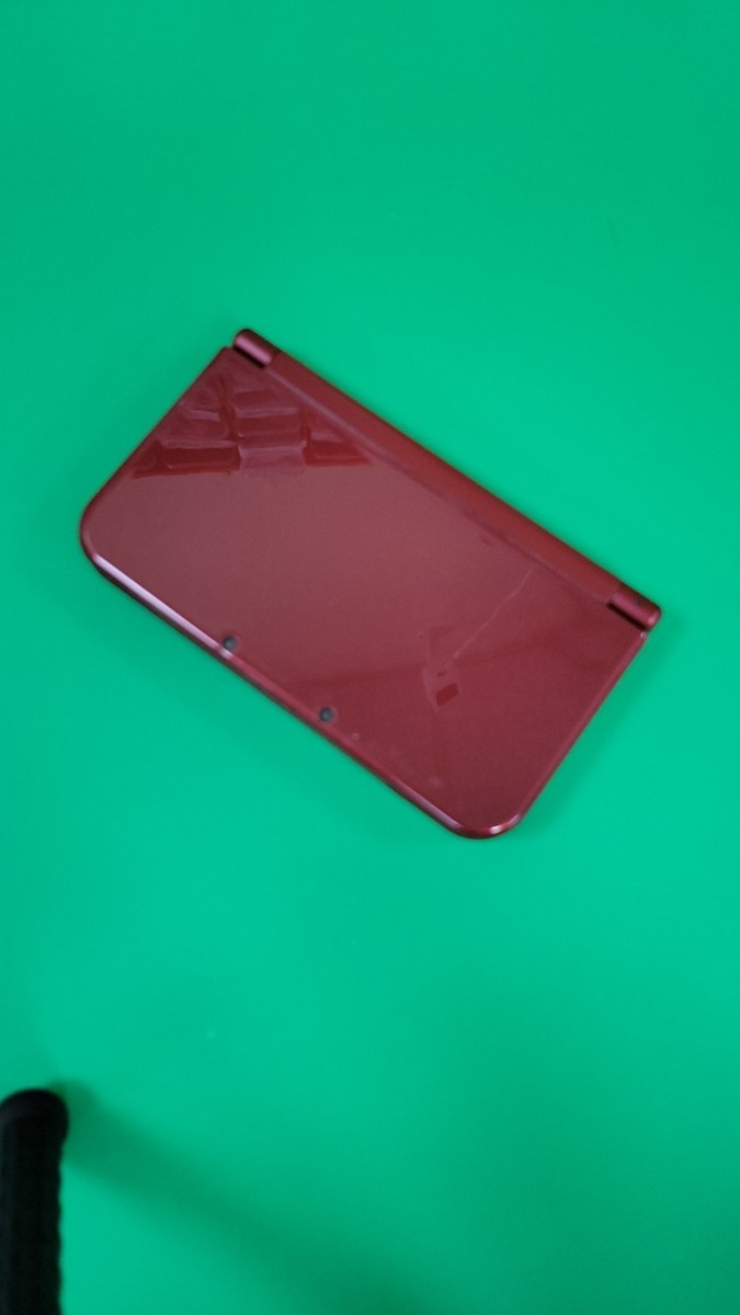 Red New 3DS XL LL REGION FREE 128gb Perfect Screens 3rd Party