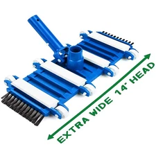 14 In Flexible Heavy Weighted In-Ground Swimming Pool Vacuum Head In ground