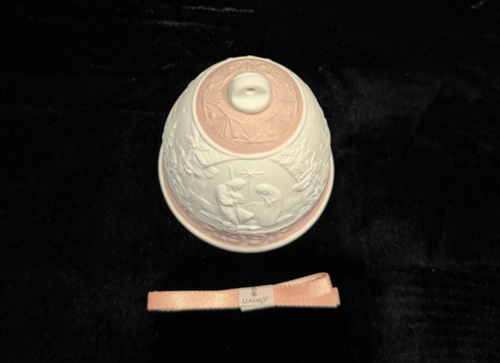 NEW Lladro Christmas Bell Ornament 1991 # 5803 ~ NEW ~ COA Original Box ...