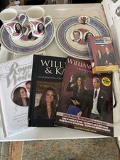 Prince William & Kate Middleton Royal Wedding books Plus other