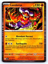 Landorus Black Bolt #53 Rare Kazumasa Yasukuni NM Pokemon Card