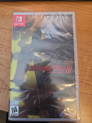 Shin Megami Tensei III 3: Nocturne HD Remaster (Nintendo Switch, 2021) CIB