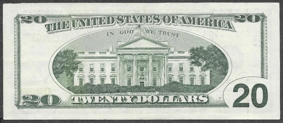 1999 US $20 Twenty Dollar Bill 'Monochrome' Note (Richmond Federal Reserve) - Image 4 of 4