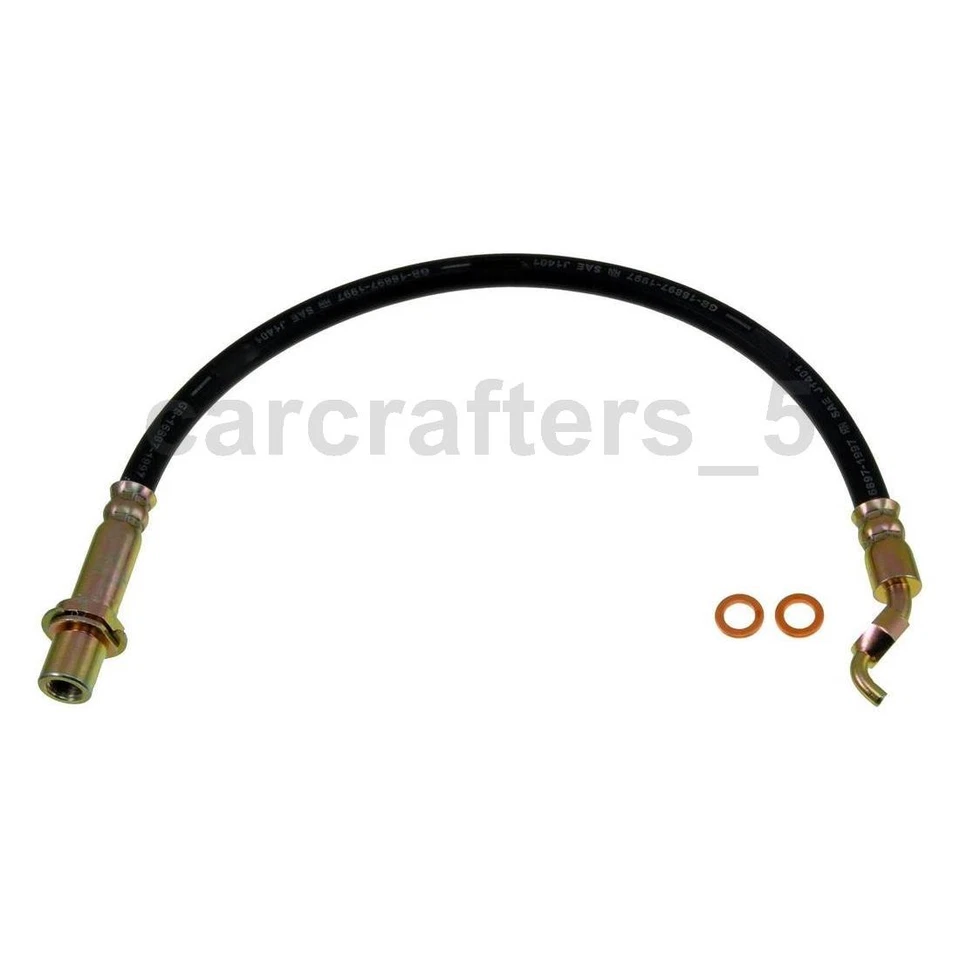 2 mangueras hidráulicas de freno delantero para 2001 2002 2003 2004 2005 2006 Lexus LS430 4,3 L Foto 2 de 4