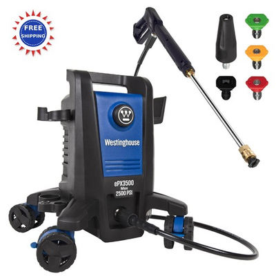 #ad #ad Electric Pressure Washer 2500 Max PSI ePX3500 Westinghouse Anti Tipping Onboard $259.99