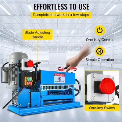 SIHAO Elektrische Abisoliermaschine Draht Stripping Machine Kabelgetriebene