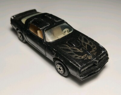 VINTAGE YATMING BLACK PONTIAC Firebird TRANS AM #1060 1/64 Diecast