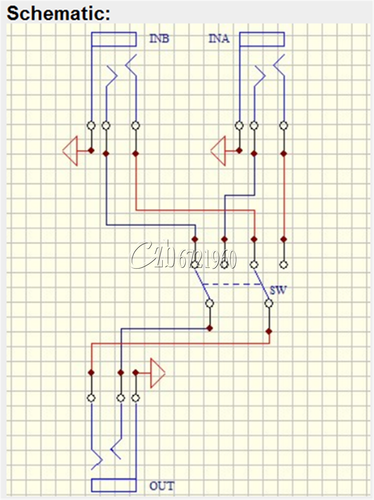 Audio Switch Board 3.5MM Audio Input A B Two Group Switch Select Input Output - Picture 7 of 7