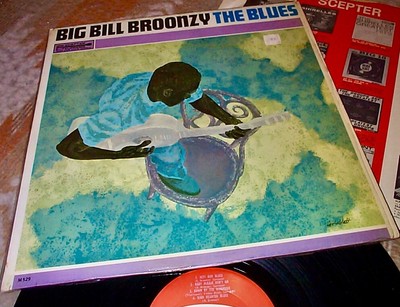 BIG BILL BROONZY The Blues SCEPTER NMint* MONO Orig* IN SHRINK John Henry LOUISE