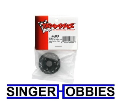 Traxxas 4676 Spur gear 76-tooth 48-pitch for models with Torque-Control TRA1