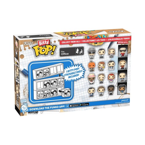 Funko POP! Bitty The Office, 4-Pack, Series 2 - Picture 3 of 4