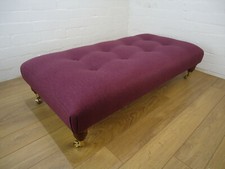 MASSGESCHNEIDERTER FUSSHOCKER - MULL TWEED MULBERRY Größenwahl / Bein **