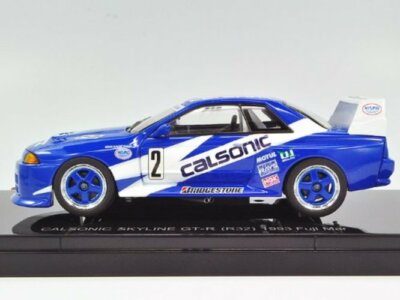 EBBRO 1/43 CALSONIC SKYLINE GT-R R32 1993 Fuji Mar japan