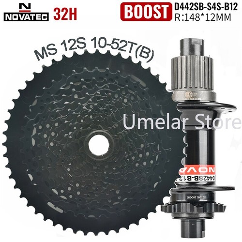 12 Speed Cassette Sprocket MTB Bicycle Cube 10-50/52T Freewheel Hub For Shimano - Picture 20 of 23