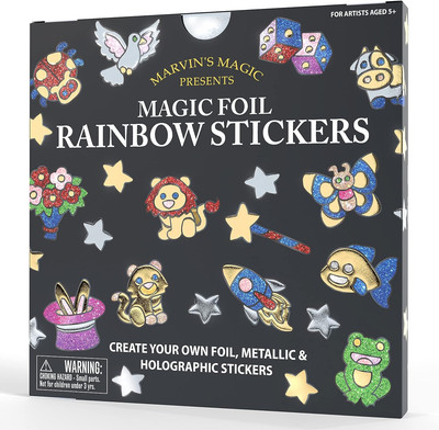 - Magic Foil Rainbow Stickers - Foil, Metallic & Holographic - Magical Art Suppl