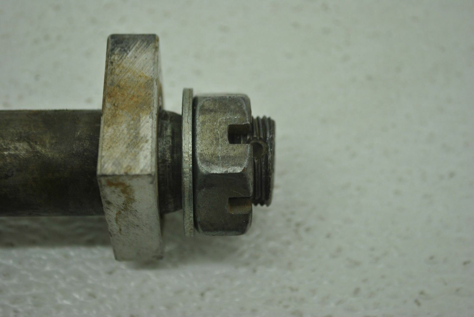 04 05 KAWASAKI KX250F REAR AXLE SUZUKI RMZ 250 SPACERS NUT CHAIN