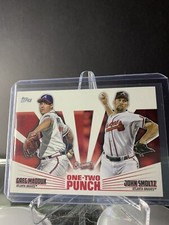 Greg Maddux John Smoltz no 12P-20 2023 Topps Series 1 one two punch 