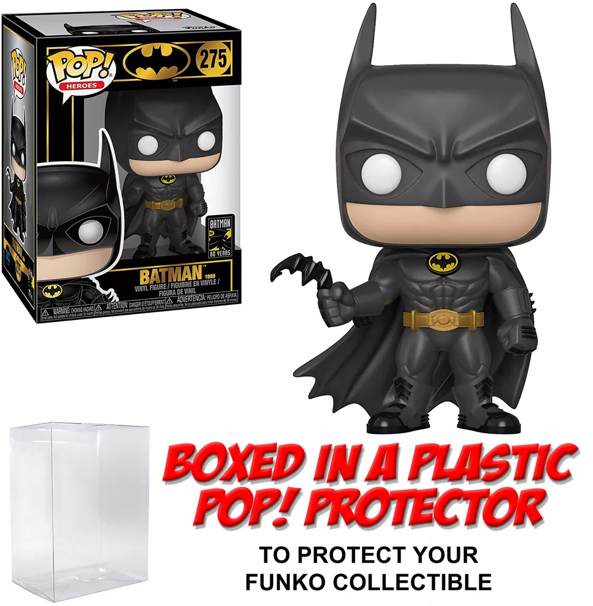 Funko POP! Heroes Batman 80th Anniversary Batman 1989 Vinyl Figure (#275)