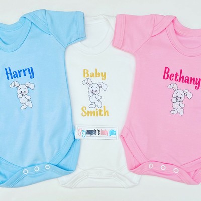 baby girl clothes personalised
