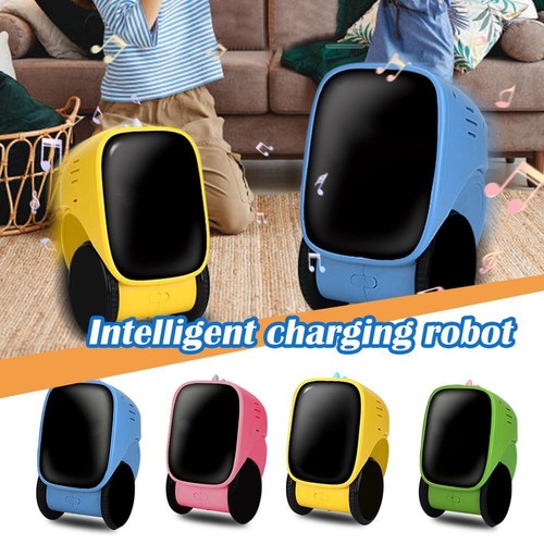 VINGVO Robot Jouet Mini Robot à Pousser Jouet d'Éducation Précoce pour Enfants à Partir de 6 Ans