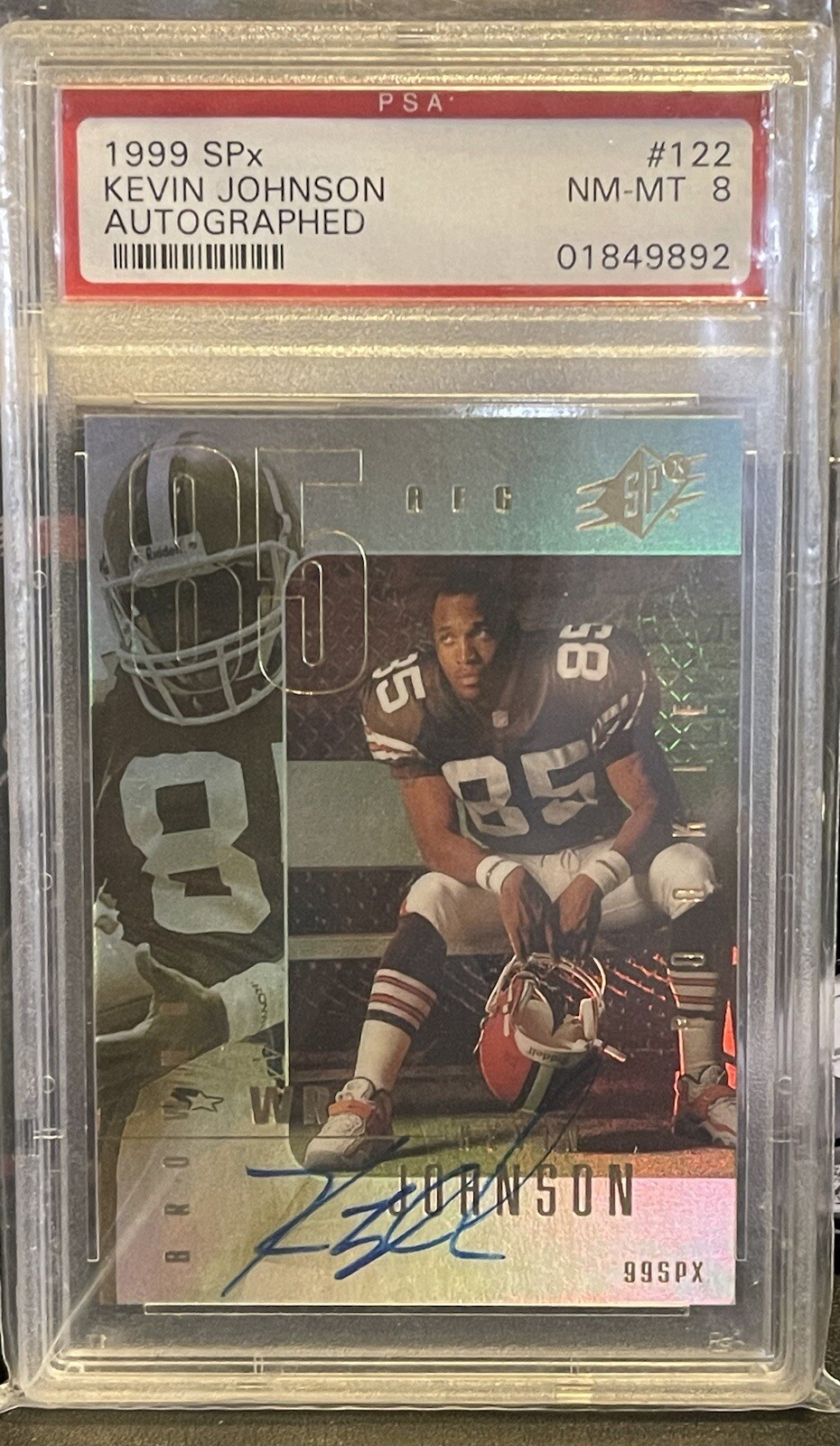 Kevin Johnson Spx #122 Autographed