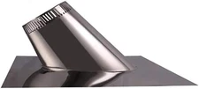 Allfuelhst Pitch Roof Flashing 7/12 to 12/12 for 8" Inner Diameter Chimney Pipe