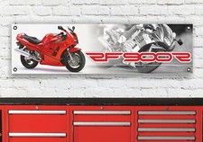 BR216B SUZUKI RF900 RF900R GARAGE FLEXIBEL WERKSTATT BANNER SCHILD
