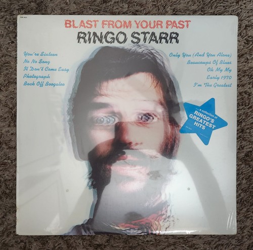 Beatles ORIG 1975 RINGO STARR 'BLAST FROM YOUR PAST' SEALED LP WITH ...