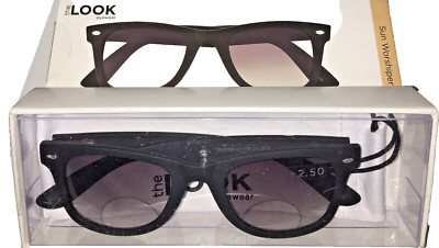 60 PAIR -  The LOOK  Sun Worshippers Sunglasses / Reading Glasses  +2.50 UNISEX