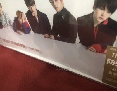 BTS THE BEST OF (JAPAN EDITION) Taiwan Ltd CD+DVD+8 cards