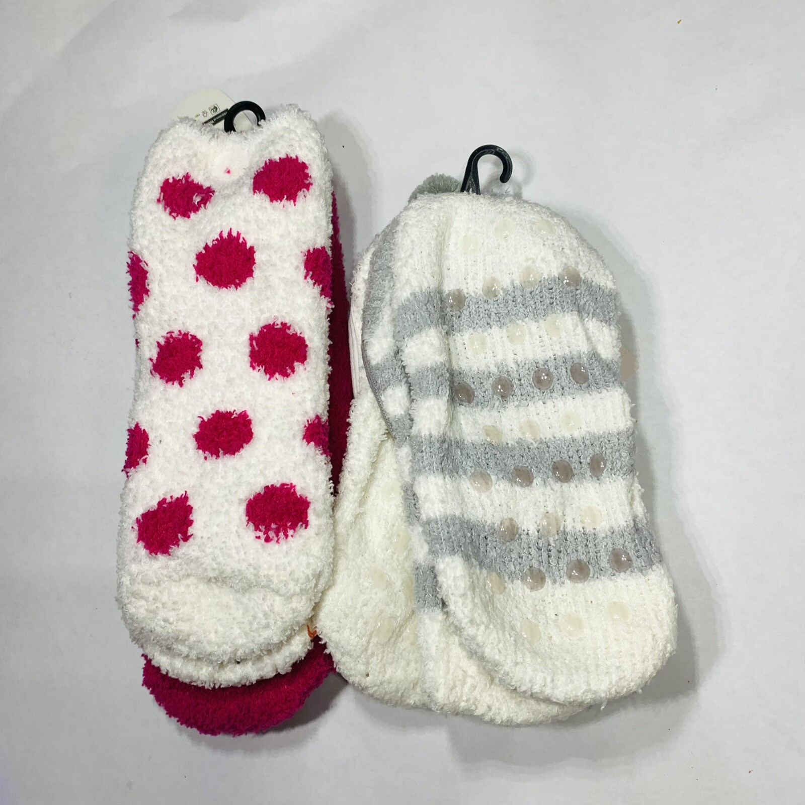 Womens Cat Slipper Socks & Fuzzy Socks Cozy 2 3 packs Shoe Size 410