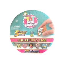 Zuru 5 Surprise TOY Mini Brands Collectors Case With 5 Exclusive Toys Brand New